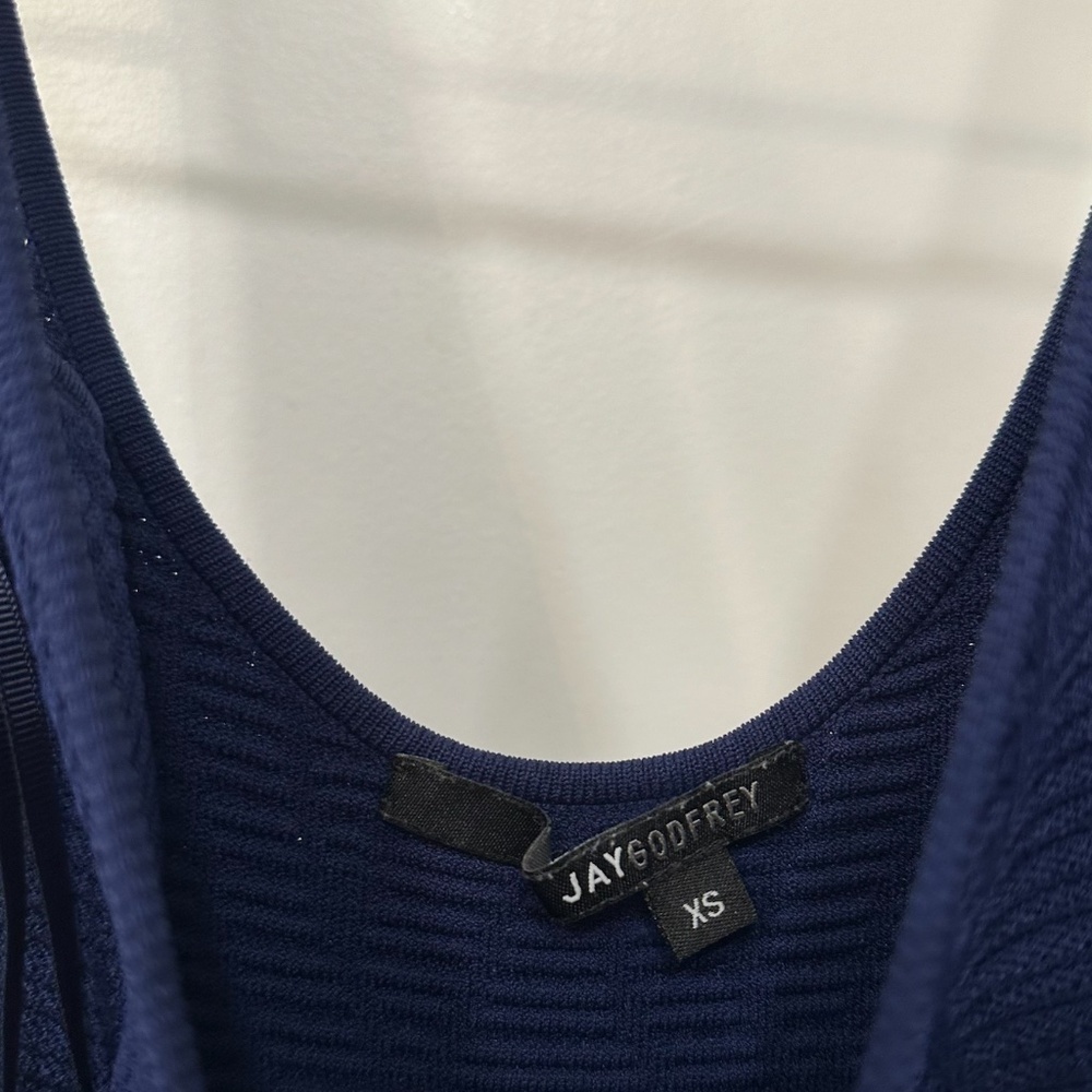 Jay Godfrey Scoop Neck Mini Dress Size: XS - Picture 6 of 6
